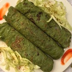 A picture of Stuff whole green moong chila.