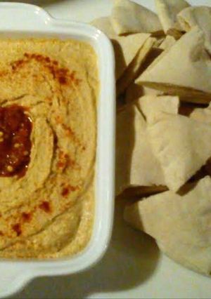 A picture of Spicy Jalapeño Hummus.