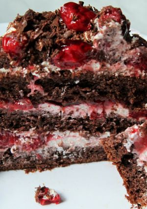 Una foto de Torta Selva Negra riquísima