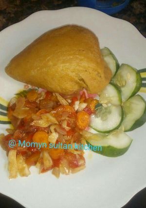 A picture of Moi moi da vegetables source.