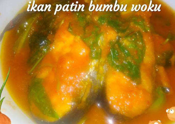 Ikan patin bumbu woku