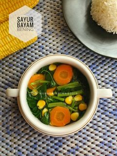 Foto resep Sayur Bayam Bening