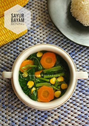 Foto resep Sayur Bayam Bening