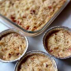A picture of Macaroni schotel.