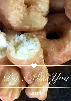 Foto resep 01. Donat Sederhana (tanpa telur) Garing di luar Empuk di dalam