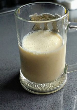 Una foto de Licuado de plátano