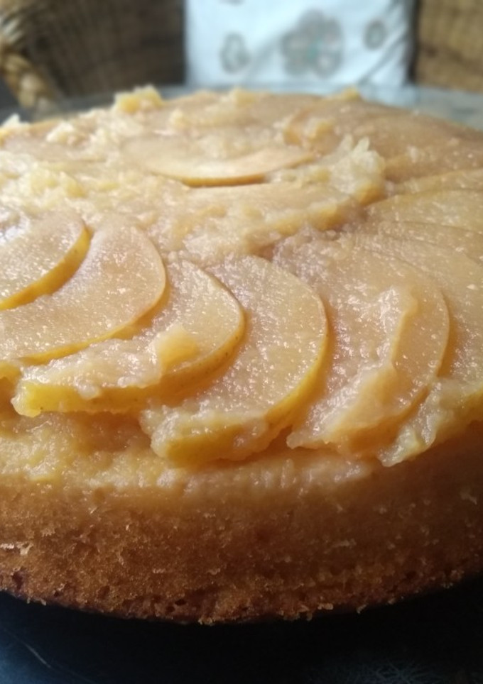 Una foto de Bizcocho de manzana