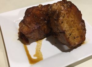 Una foto de Chuletas de Cerdo Ahogadas en Tinto