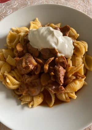 Zúzapörkölt recept fotója
