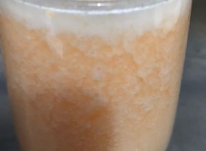 Una foto de Granizado o frapes de melón