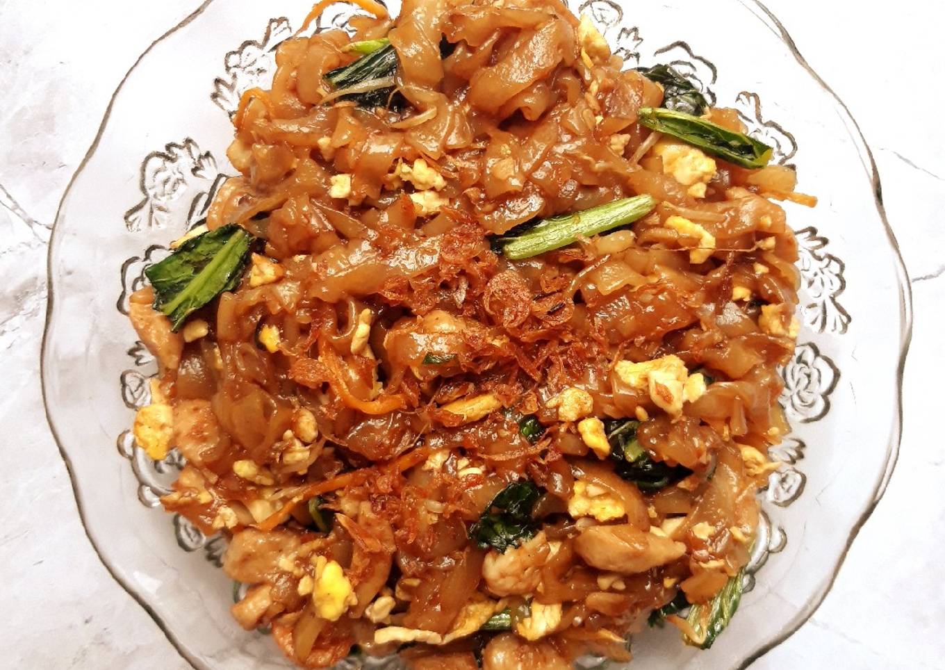 Kwetiau goreng ala solaria