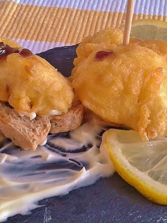 Una foto de Bacalao a la romana