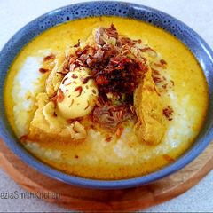 A picture of Bubur lemu (lemu porridge).