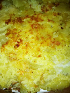 Una foto de Tortilla de papas con jamón