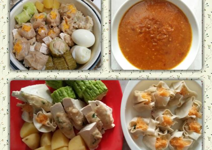 Resep Siomay Ayam Bumbu Kacang Oleh Pawon Ummi Fayadh Cookpad