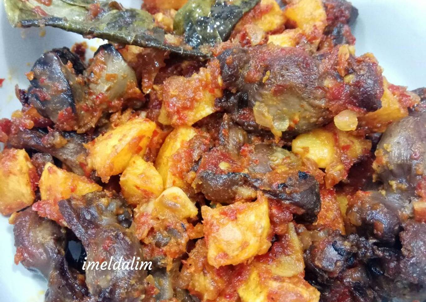Sambal Goreng Kentang Ati Ampela