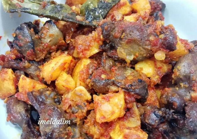 Resep Sambal Goreng Kentang Ati Ampela, Bisa Manjain Lidah