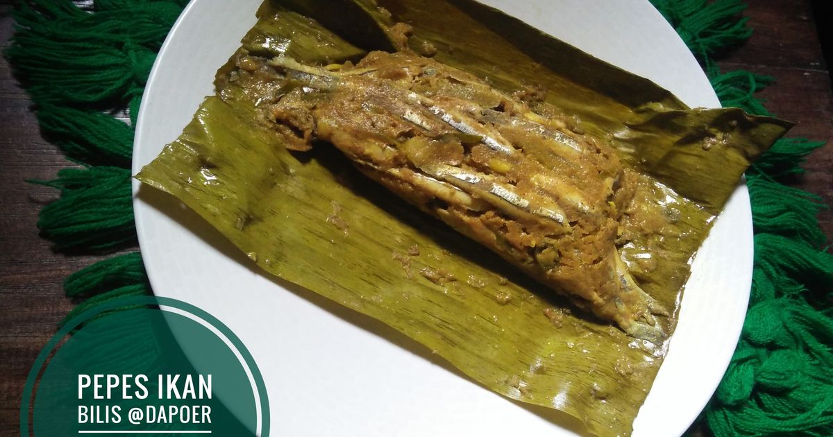 Pepes Ikan Bilis (Masakan Khas Aceh)