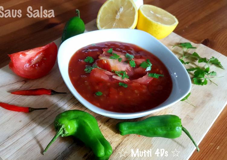 Saus Salsa khas Meksiko homemade