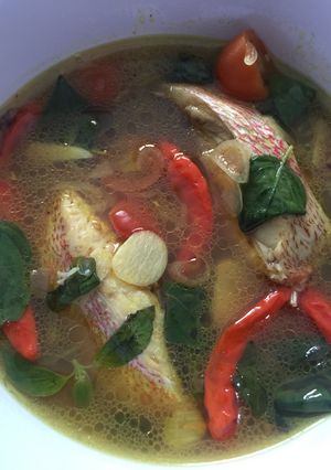 Foto resep Palumara kakap merah