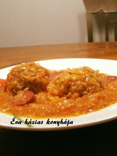 Gombócos káposzta recept fotója