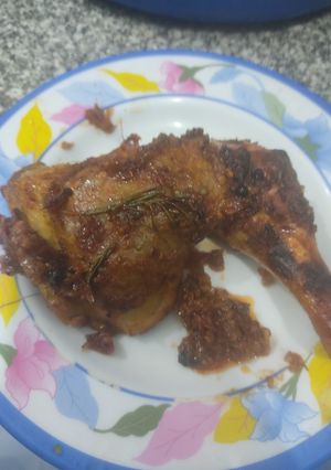 صورة لوصفة فراخ بالبصل والروزمارى