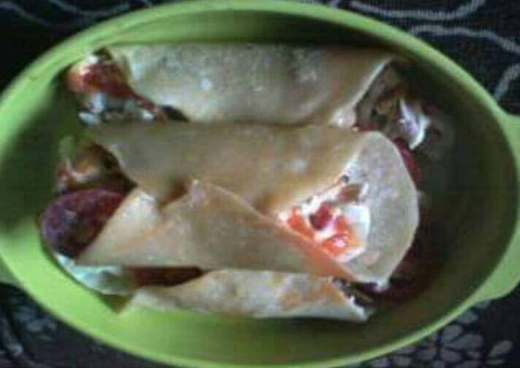 Kebab sederhana rumahan