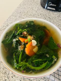 Foto resep Sup Bening Bayam