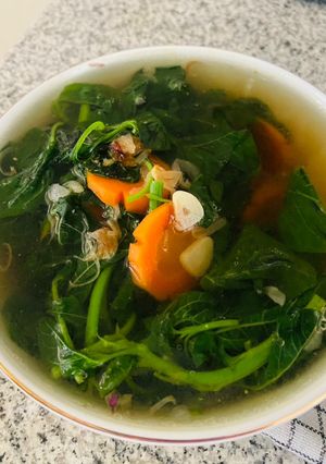 Foto resep Sup Bening Bayam
