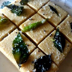 A picture of Instant Dhokla.