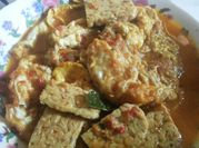 Gambar semur tempe kuah kuning