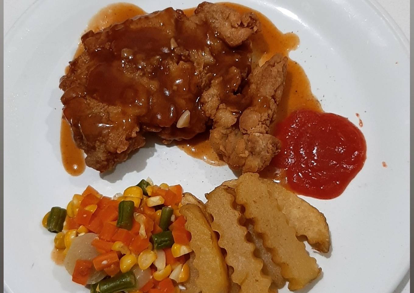 Chicken steak