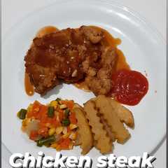 Chicken steak-レシピのメイン写真