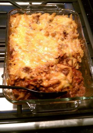 A picture of chilli casserole.