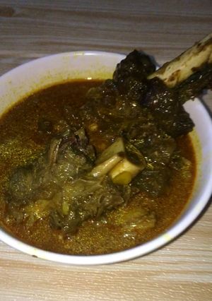 Foto resep Gule Dengkil Kambing Ala Rumah Makan Padang