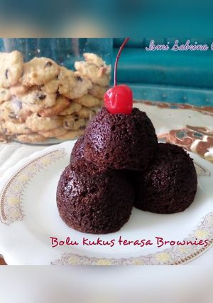 Foto resep Bolu Kukus terasa Brownies