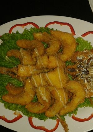Hình của món CÁ CHẼM SỐT CAM.