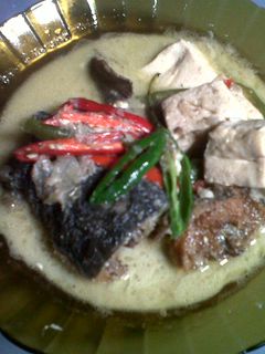 Foto resep mangut lele mix tahu