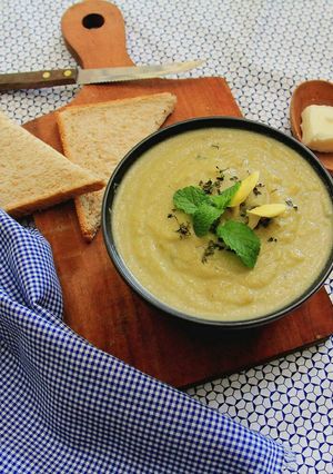 Foto resep Non-Dairy Cream of Mushroom