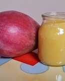 "Mermelada" natural de mango 🥭 Solo un ingrediente ♥