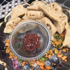 A picture of Suzi paneer momos.