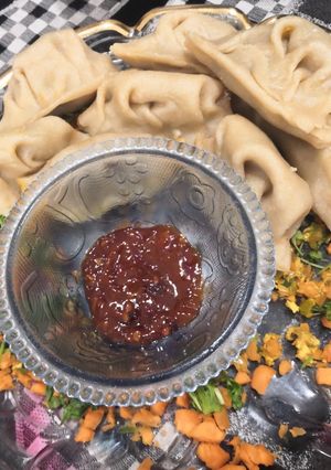 A picture of Suzi paneer momos.