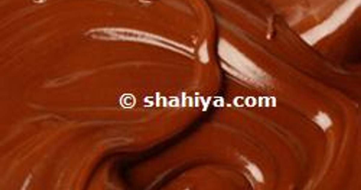 طريقة عمل طريقة عمل جاناش الشيكولاتة على اصولها بطريقة سهلة وسريعة من ...