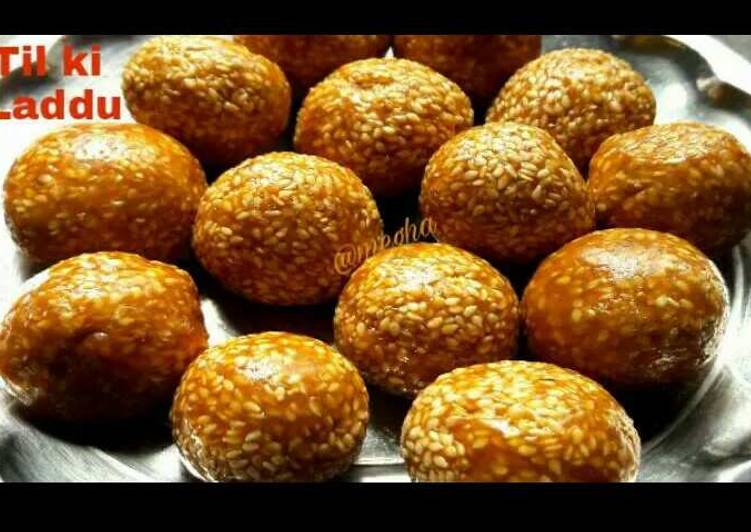 Simple Way to Make Super Quick Homemade Til ki laddu