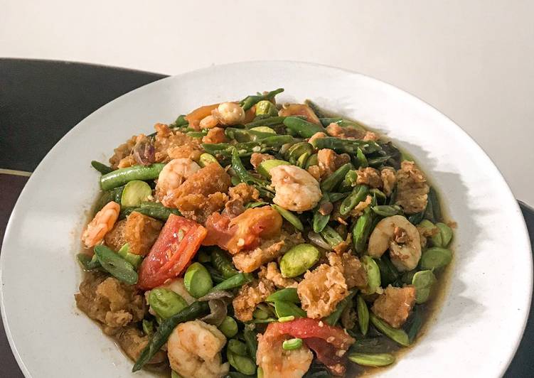 Tauco udang pete