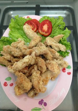 Foto resep Koloke saos asam manis,nanas