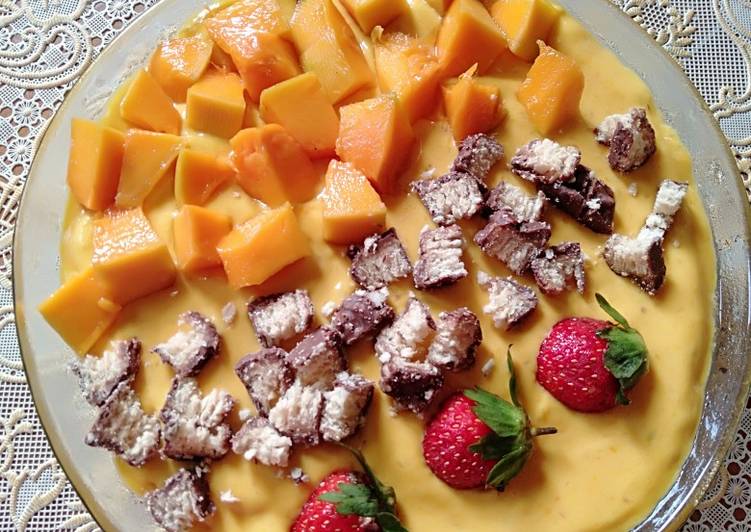 Cara Gampang Membuat Mango Banana Smoothies Bowl, Menggugah Selera