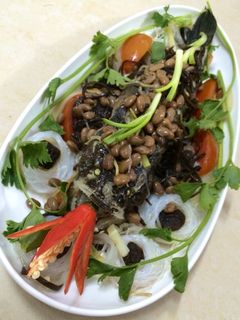 Hình của món Cá Bống Mú Chưng Tương.