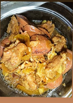 Foto resep Daging sapi & sosis (bekel anak sekolah)