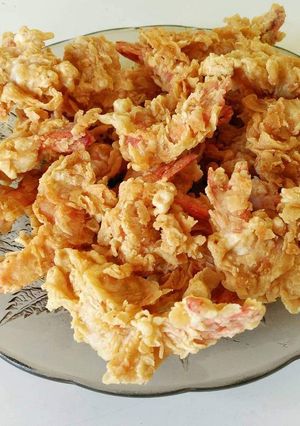 Foto resep Udang goreng tepung Crispy😋